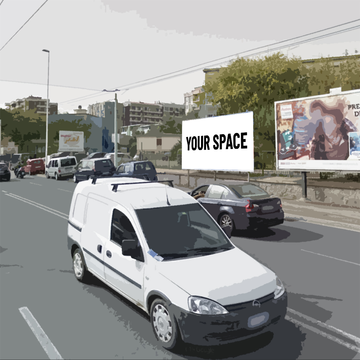 SPAZIO PUBBLICITARIO 600 x 300 Viale Marconi (CAGLIARI) Dal 19/10/2026 al 01/11/2026 14 giorni